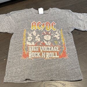 AC/DC Kids High Voltage Gray T-Shirt